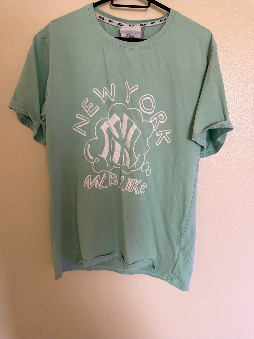 MLB New York Graphic Tee - Mint Green